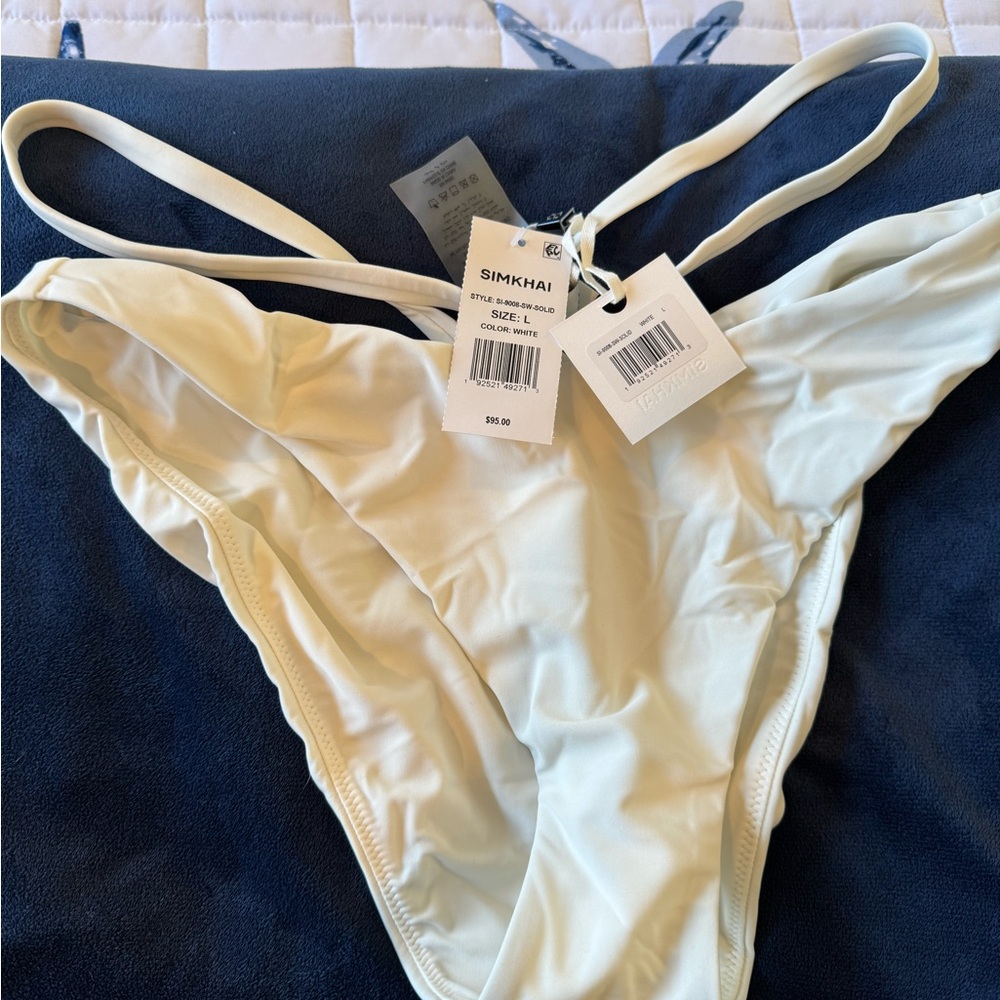 Women's Cream Bikini Bottom